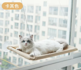 US LOCAL STOCK Hiphoppet Best Selling Washable Window-Mounted Sucker Cat Hammock Cat Nest Seat Elaxing Spot To Lounge For Cats