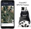 Mini Waterproof GPS Tracker for Dog Collar w/ Perimeter Fencing System Size:XXL