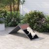 PawHut Dog Agility Equipment Ramp with Non-slip Surface, A-frame, Agility Equipment Ramp for All Breed Dogs, Gray
